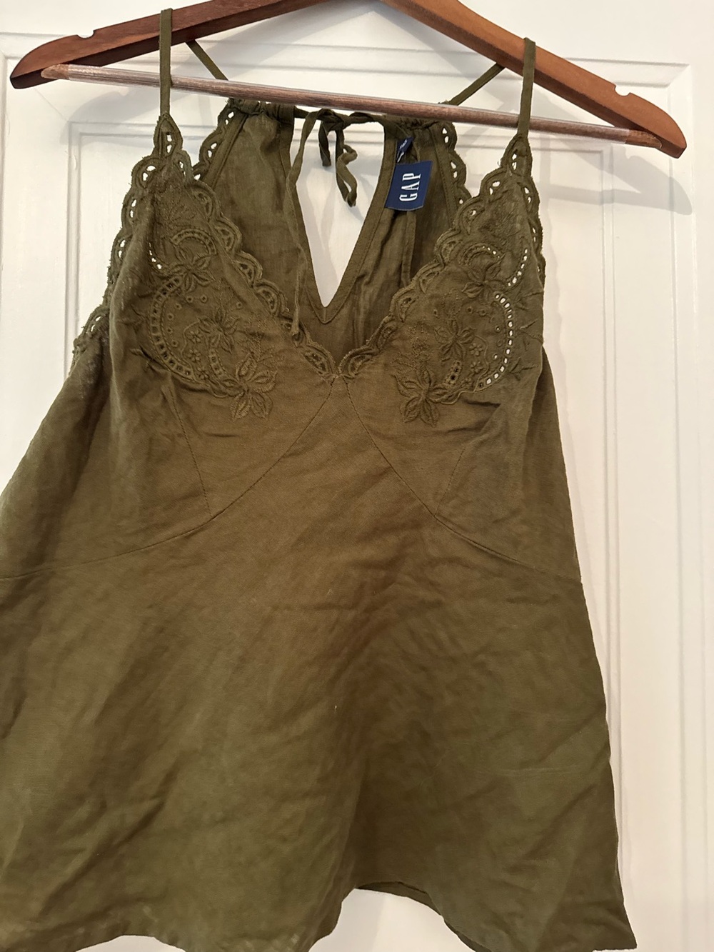 GAP Olive Green Women's Top